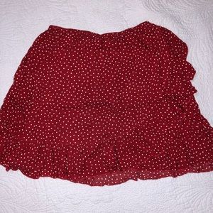 Polka dot skirt